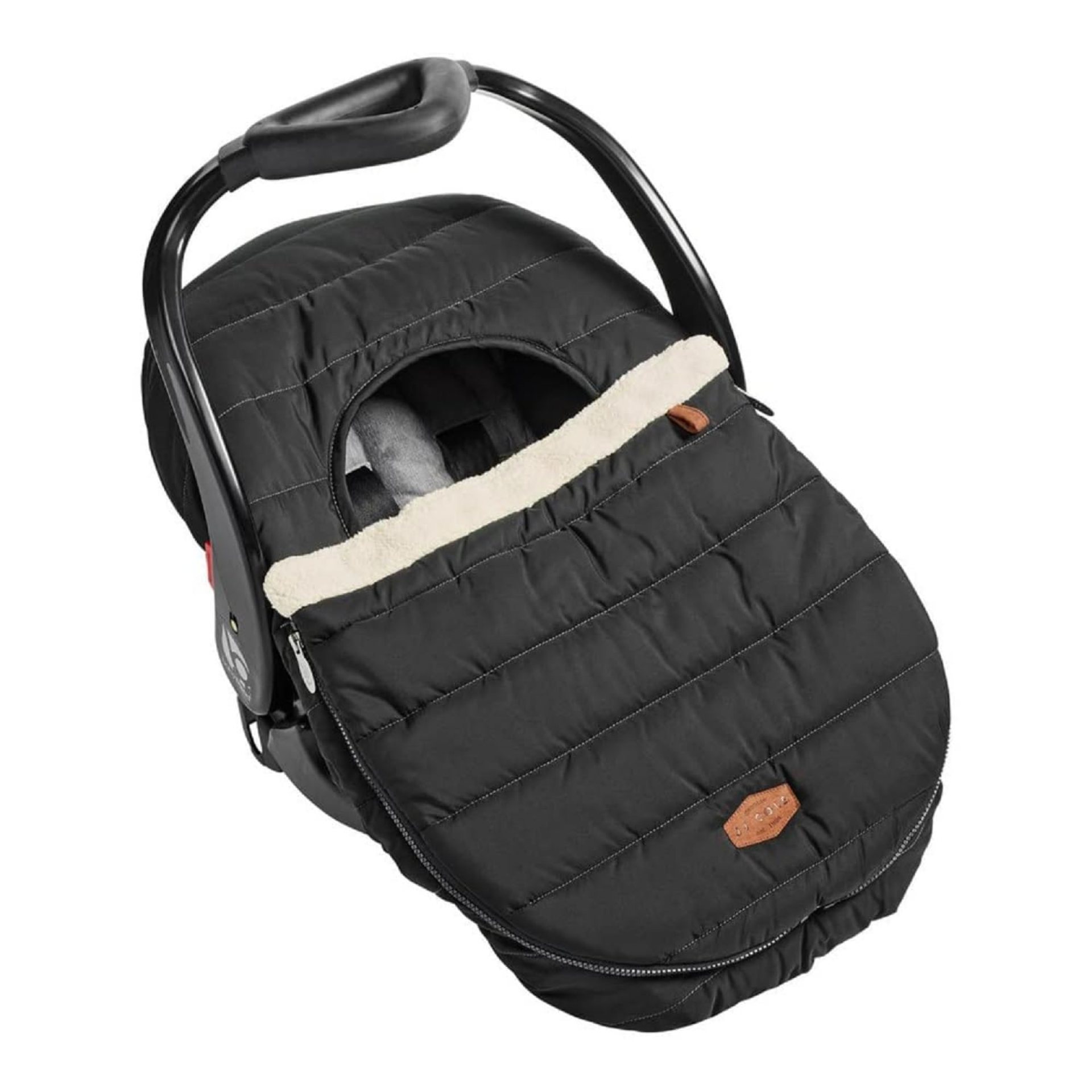 JJ Cole Winter Child Automobile Seat Cowl – Winter Automobile Seat Cowl for Child Seat or Stroller – Toddler Automobile Seat Covers with Heat Sherpa Lining – Black JJ Cole Winter Child Automobile Seat Cowl – Winter Automobile Seat Cowl for Child Seat or Stroller – Toddler Automobile Seat Covers with Heat Sherpa Lining – Black
