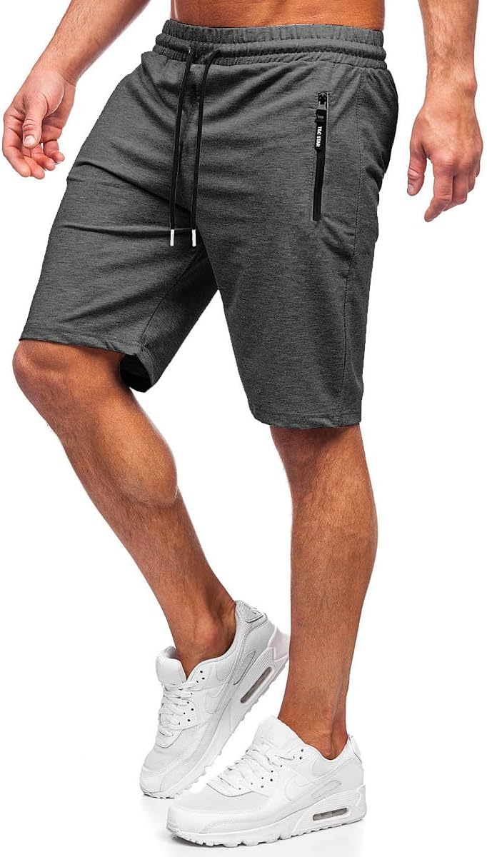 PIDOGYM Males’s Shorts Informal Traditional Match Drawstring Summer time Seashore Shorts with Elastic Waist and Zipper Pockets PIDOGYM Males’s Shorts Informal Traditional Match Drawstring Summer time Seashore Shorts with Elastic Waist and Zipper Pockets