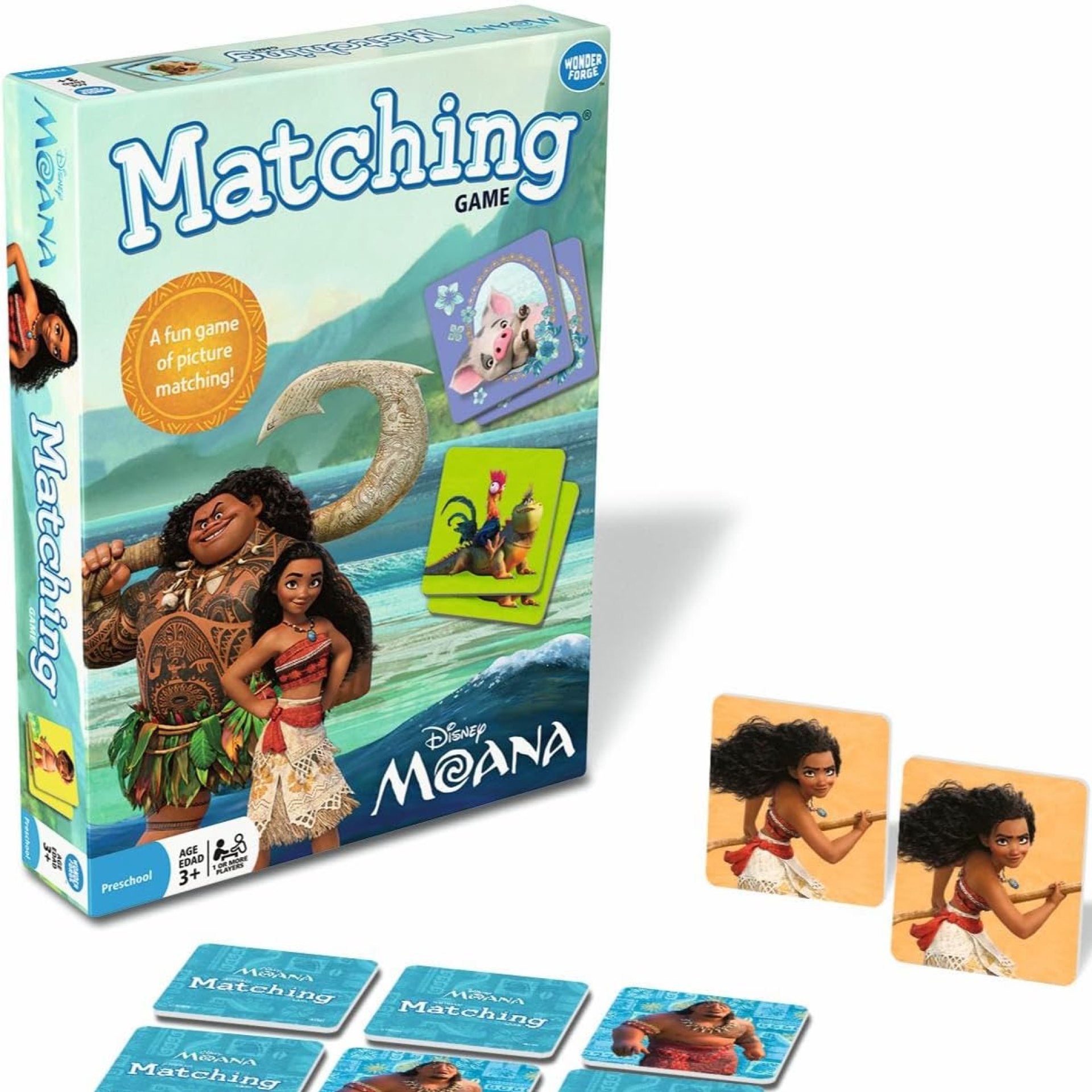 Surprise Forge Disney Moana Matching Recreation | Construct Focus and Reminiscence with Moana, Maui, and Extra | Quick-Paced Enjoyable and Partaking Disney Recreation for Children Ages 3+ Surprise Forge Disney Moana Matching Recreation | Construct Focus and Reminiscence with Moana, Maui, and Extra | Quick-Paced Enjoyable and Partaking Disney Recreation for Children Ages 3+