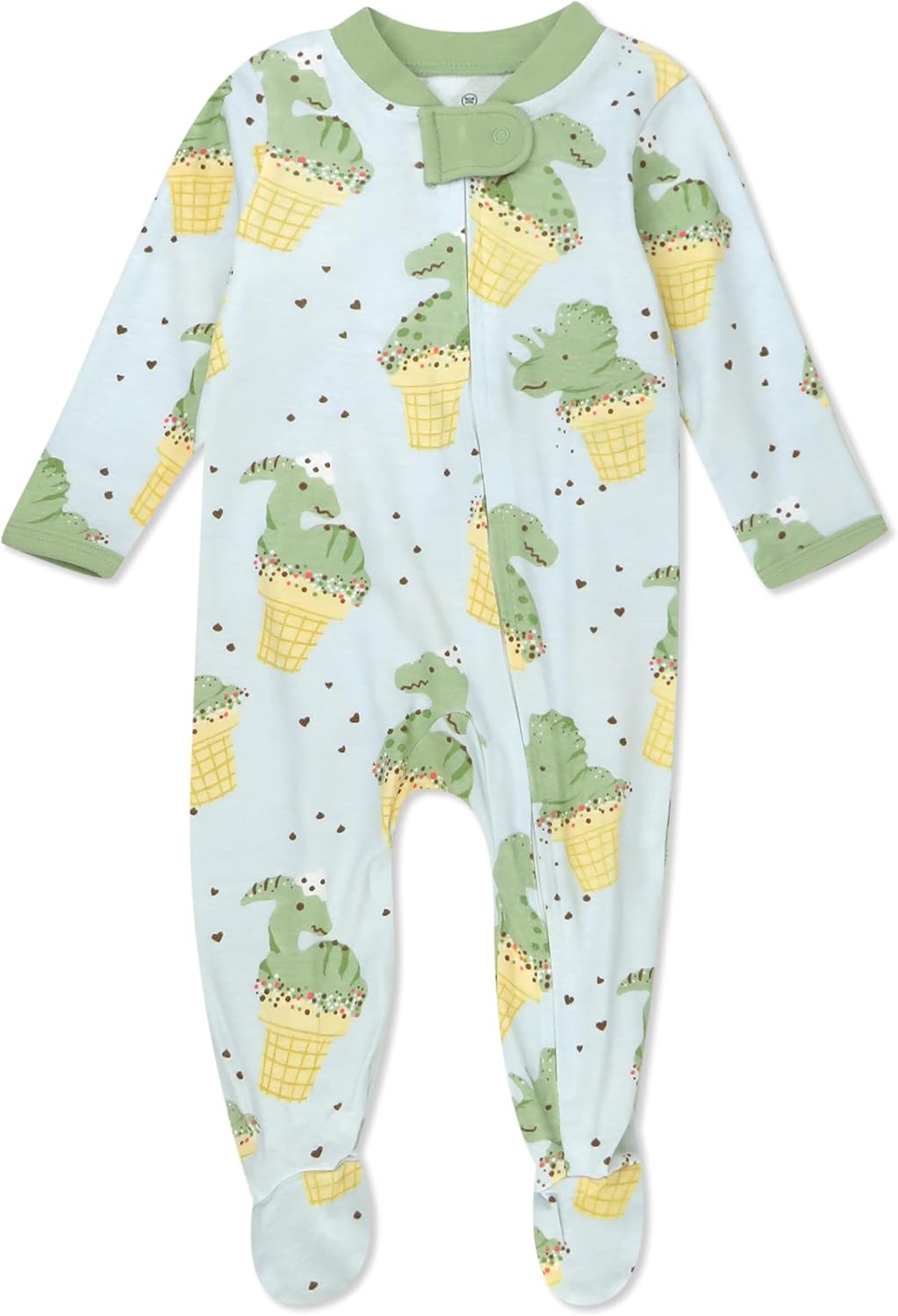 HonestBaby Sleep & Play Footed One-Piece Pajama Sleeper 100% Natural Cotton, Child Boys HonestBaby Sleep & Play Footed One-Piece Pajama Sleeper 100% Natural Cotton, Child Boys