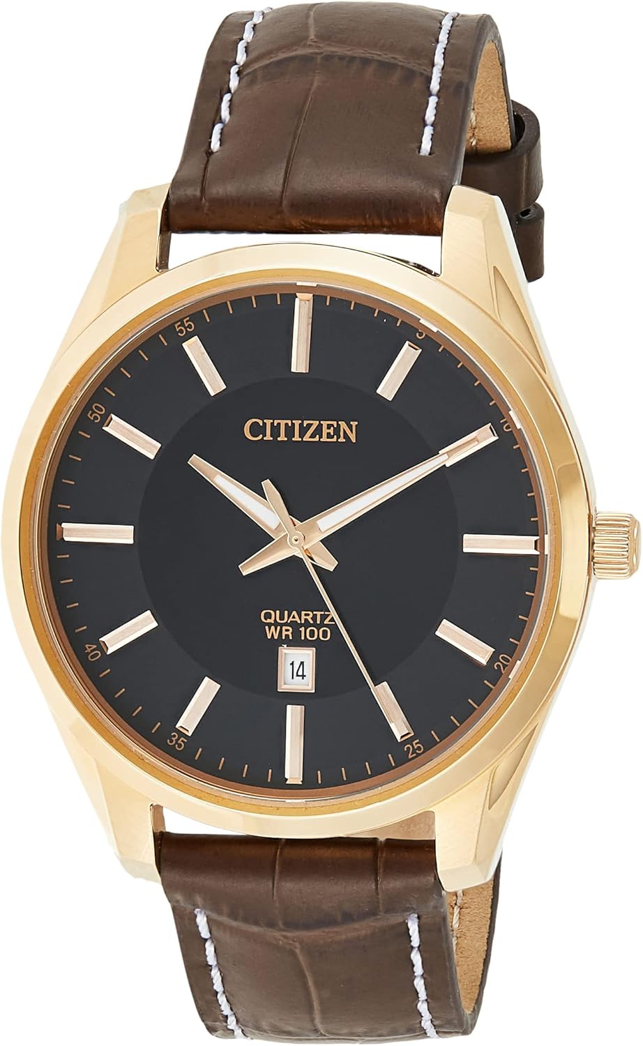 Citizen Quartz Mens Watch, Stainless Metal with Leather-based strap, Informal, Brown (Mannequin: BI1033-04E) Citizen Quartz Mens Watch, Stainless Metal with Leather-based strap, Informal, Brown (Mannequin: BI1033-04E)