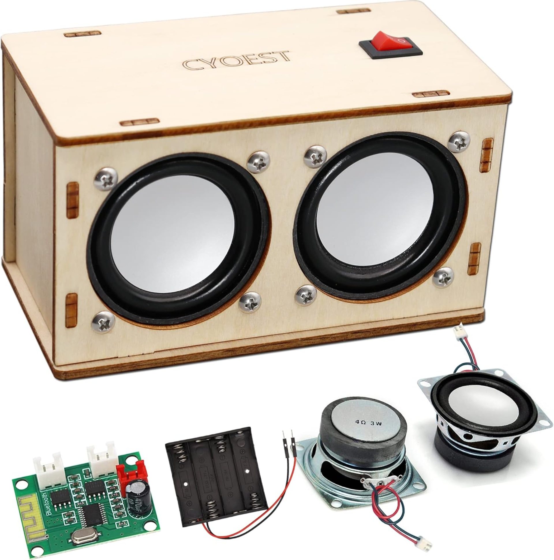 STEM Initiatives for Children & Adults Construct Your Personal Bluetooth Speaker – Science Experiment Electronics Equipment | Newbie’s Starter DIY Set,STEM Items for Teenage Ladies + Boys Ages 10 and Up (Twin Audio system) STEM Initiatives for Children & Adults Construct Your Personal Bluetooth Speaker – Science Experiment Electronics Equipment | Newbie’s Starter DIY Set,STEM Items for Teenage Ladies + Boys Ages 10 and Up (Twin Audio system)