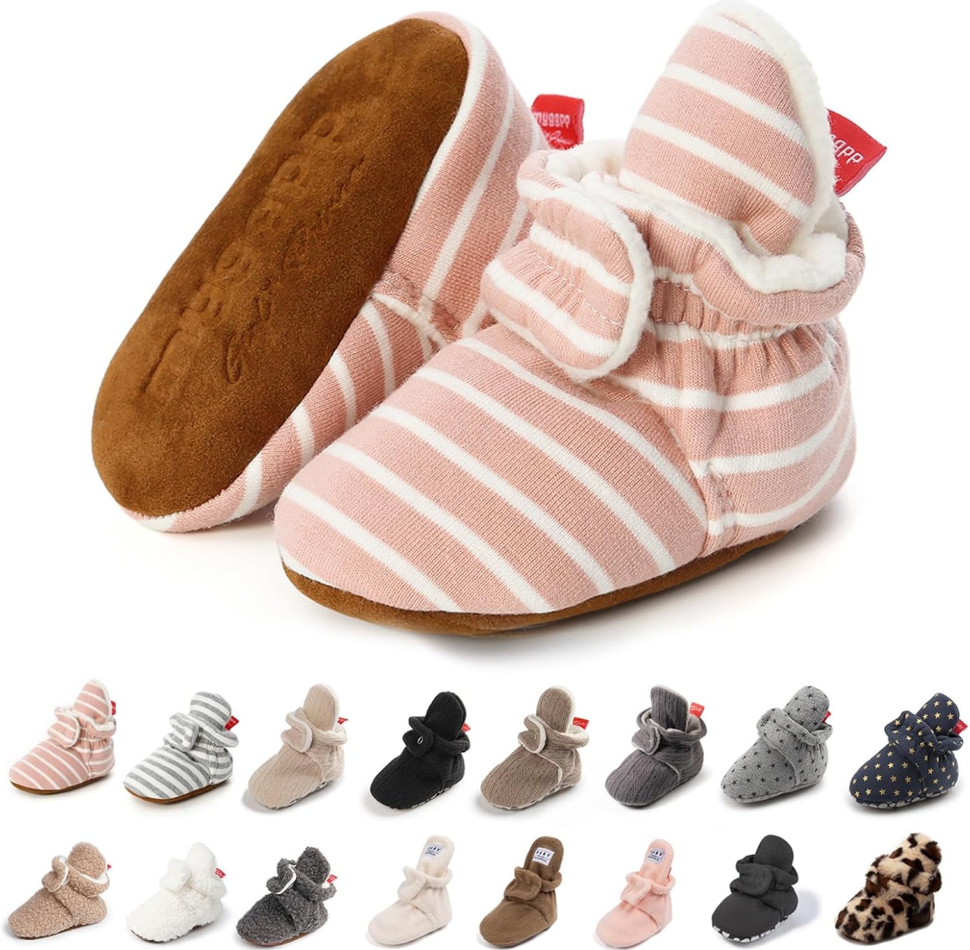 KIDSUN Toddler Child Boy Lady Cozy Fleece Bootie New child Keep On Slipper Winter Heat Gripper Non-Slip Crib Footwear KIDSUN Toddler Child Boy Lady Cozy Fleece Bootie New child Keep On Slipper Winter Heat Gripper Non-Slip Crib Footwear