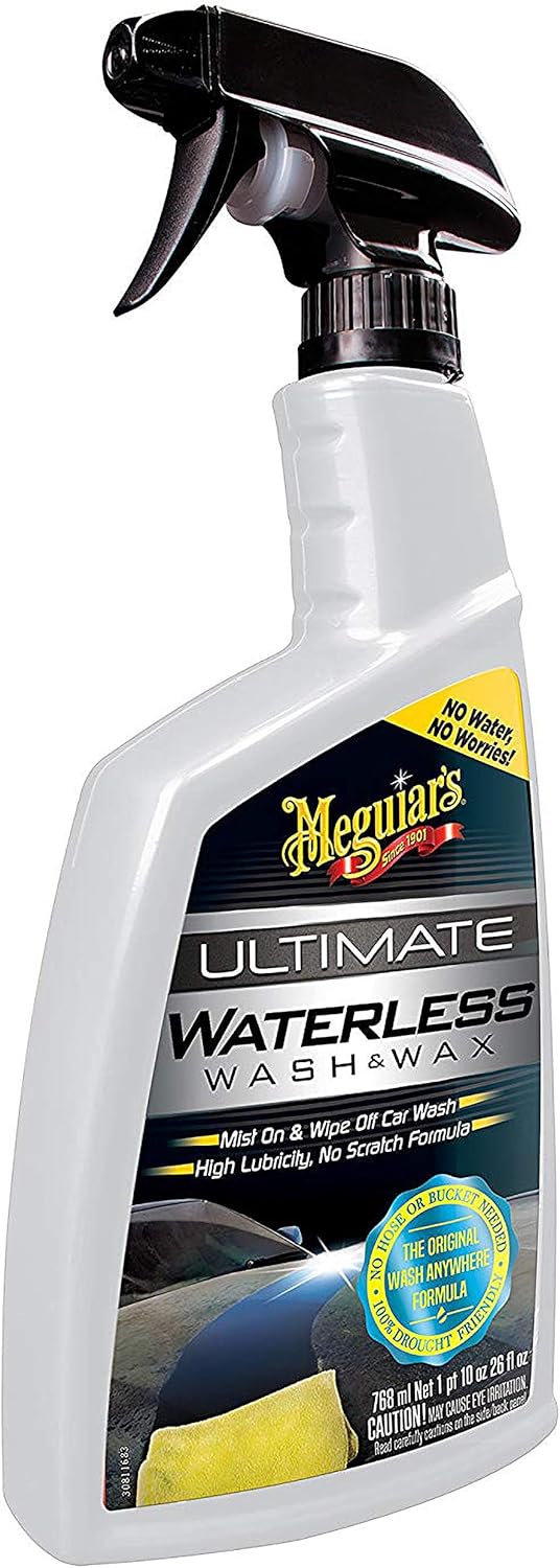 Meguiar’s G3626 Final Waterless Wash & Wax – 26 Oz Spray Bottle Meguiar’s G3626 Final Waterless Wash & Wax – 26 Oz Spray Bottle