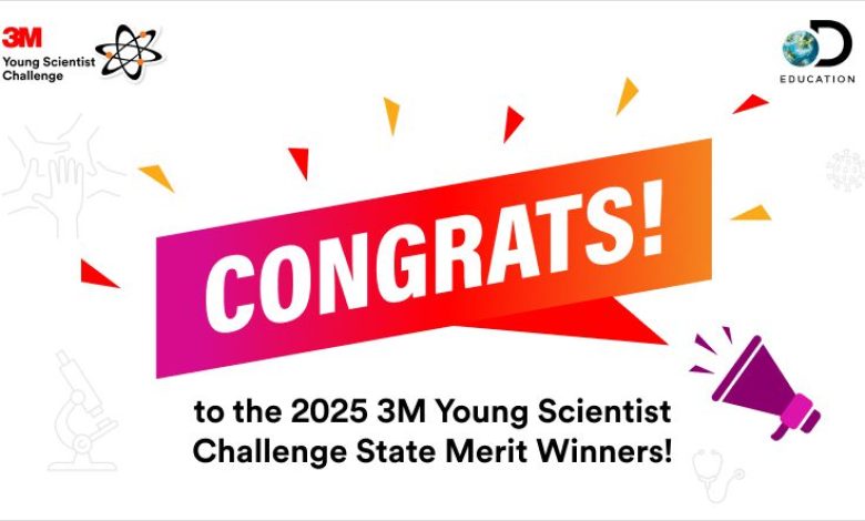 3M and Discovery Education Recognize 32 State Merit Winners and 4 Honorable Mentions in 2025 3M Young Scientist Challenge 3M and Discovery Education Recognize 32 State Merit Winners and 4 Honorable Mentions in 2025 3M Young Scientist Challenge