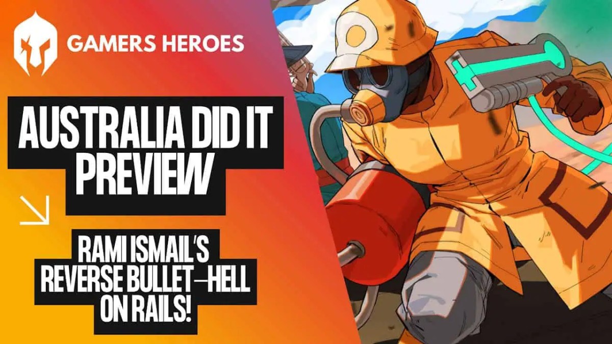 Antevisão da Austrália – A defesa reversa da torre Bullet-Hell de Rami Ismail sobre trilhos! Antevisão da Austrália – A defesa reversa da torre Bullet-Hell de Rami Ismail sobre trilhos!