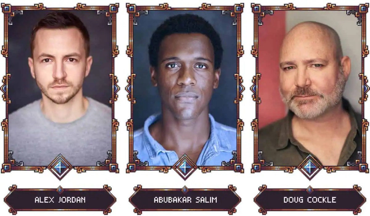 VAs profissionais Alex Jordan, Doug Cockle e Abubakar Salim emprestando talentos para Emberville VAs profissionais Alex Jordan, Doug Cockle e Abubakar Salim emprestando talentos para Emberville