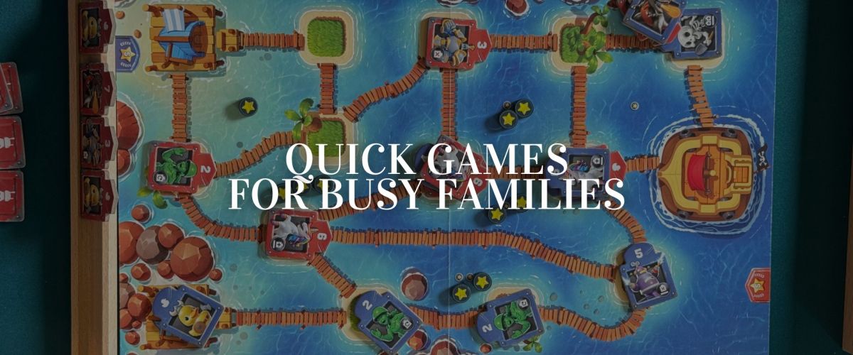 Jogos rápidos para famílias ocupadas Jogos rápidos para famílias ocupadas