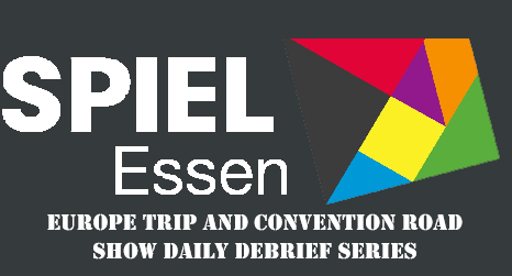 Série de resumos diários do Europe Trip e SPIEL Essen Convention Road Show – Dia 4 – The Players’ Aid Série de resumos diários do Europe Trip e SPIEL Essen Convention Road Show – Dia 4 – The Players’ Aid
