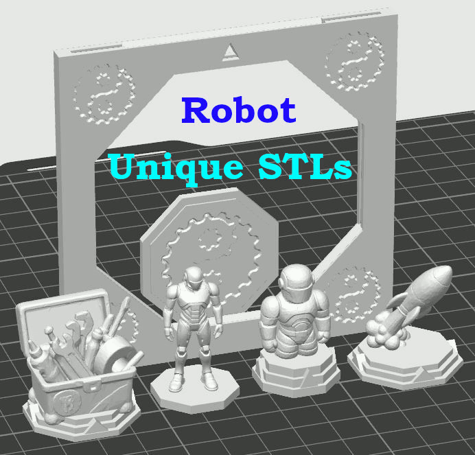 Robot sen so game + stls Robot sen so game + stls
