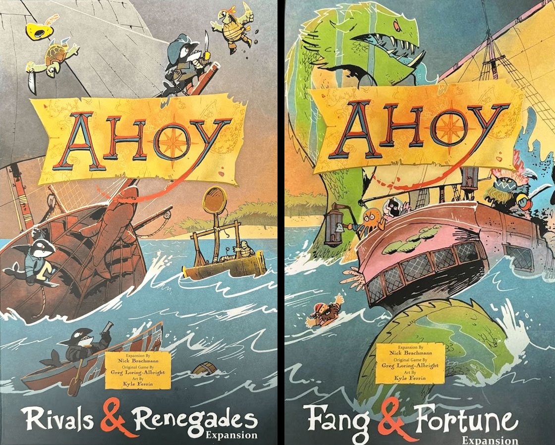 Revisão de expansões Ahoy – Quest de jogo de tabuleiro Revisão de expansões Ahoy – Quest de jogo de tabuleiro