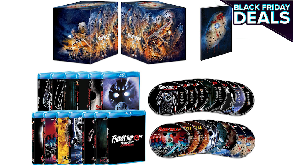 Sexta-feira, 13, coleção Deluxe de 12 filmes reabastecida na Amazon, mas você deve se apressar Sexta-feira, 13, coleção Deluxe de 12 filmes reabastecida na Amazon, mas você deve se apressar