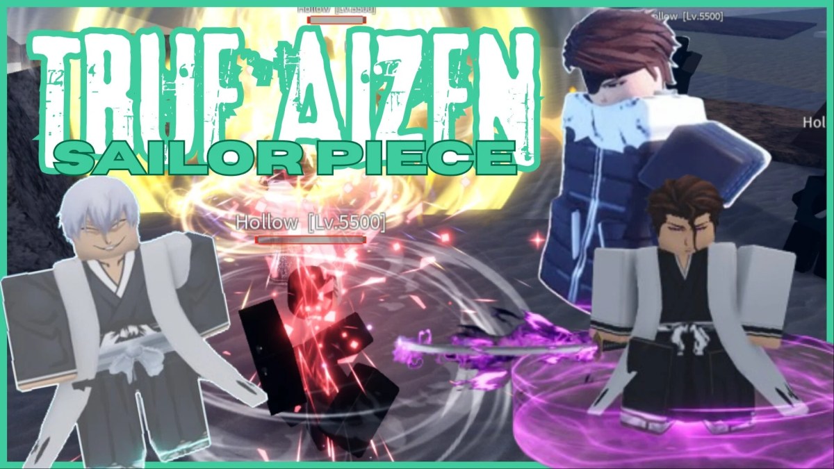 Obtendo a peça do marinheiro dominador True Aizen Sword + Showcase – Gamezebo Obtendo a peça do marinheiro dominador True Aizen Sword + Showcase – Gamezebo
