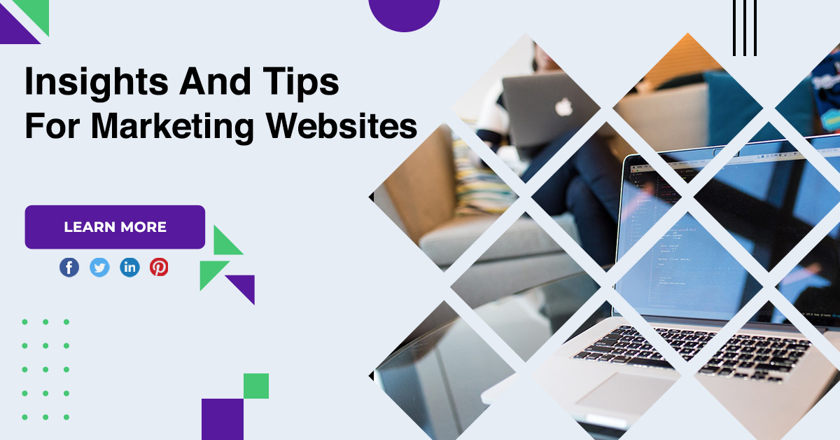 Insights e dicas para sites de marketing Insights e dicas para sites de marketing