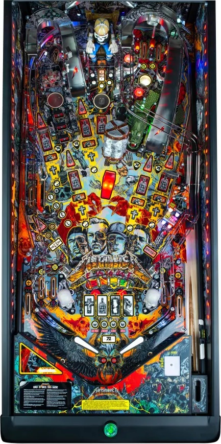 Stern Pinball revela o Metallica remasterizado Stern Pinball revela o Metallica remasterizado