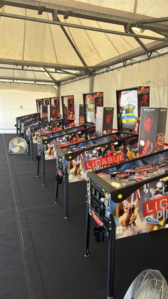 Pedretti Gaming Revela Ligabue Pinball Pedretti Gaming Revela Ligabue Pinball