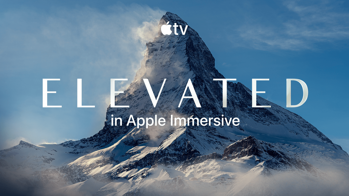 A série elevada da Apple Immersive chega aos Alpes A série elevada da Apple Immersive chega aos Alpes
