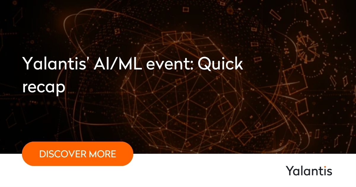 Recapitulação rápida de apresentações no evento AI e ML de Yalantis Recapitulação rápida de apresentações no evento AI e ML de Yalantis