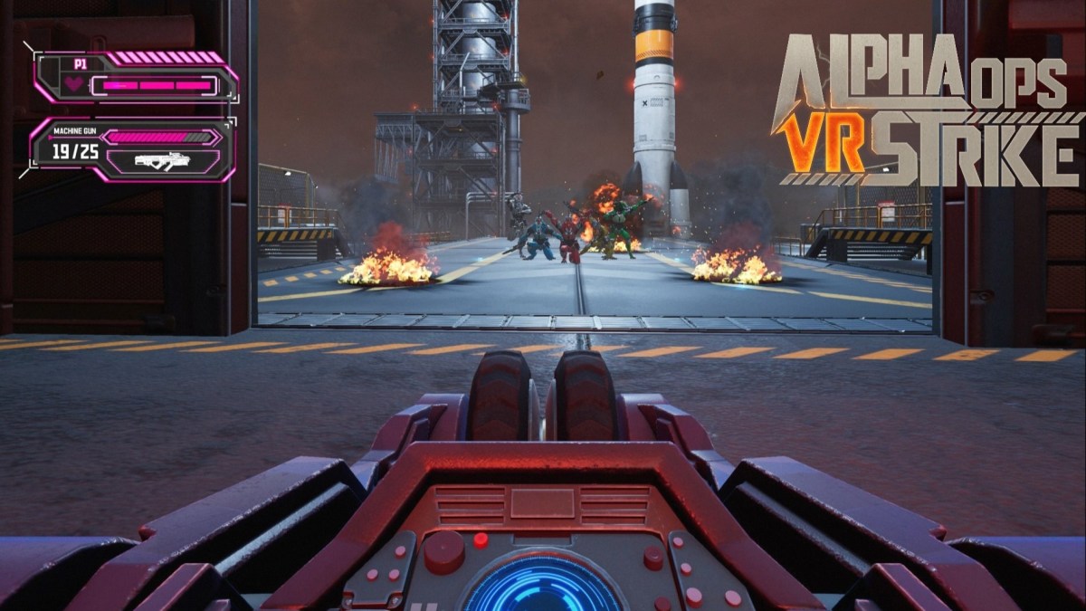 Arcade Heroes visualizando os estágios do Alpha Ops VR Strike Arcade Heroes visualizando os estágios do Alpha Ops VR Strike
