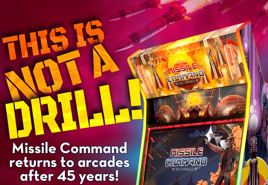 Arcade Heroes Alan-1 lança Missile Command: Arcade recarregada Arcade Heroes Alan-1 lança Missile Command: Arcade recarregada