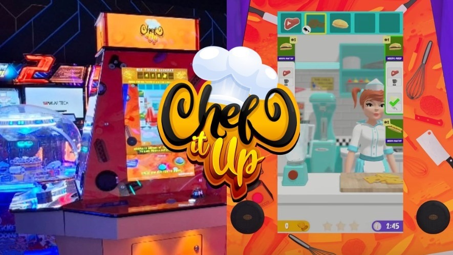 Arcade Heroes Monkeysplash’s Chef It Up Returns com atualizações, aparência do Reino Unido Arcade Heroes Monkeysplash’s Chef It Up Returns com atualizações, aparência do Reino Unido