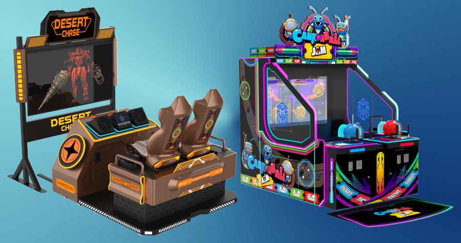 Arcade Heroes Blue Motion Games lança versões para 2 jogadores de Desert Chase e Cannonball Jam Arcade Heroes Blue Motion Games lança versões para 2 jogadores de Desert Chase e Cannonball Jam