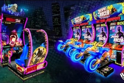 Arcade Heroes Raw Thrills para estrear Jackpot Racer, Godzilla Kaiju Wars Deluxe e muito mais na IAAPA 2025 Arcade Heroes Raw Thrills para estrear Jackpot Racer, Godzilla Kaiju Wars Deluxe e muito mais na IAAPA 2025