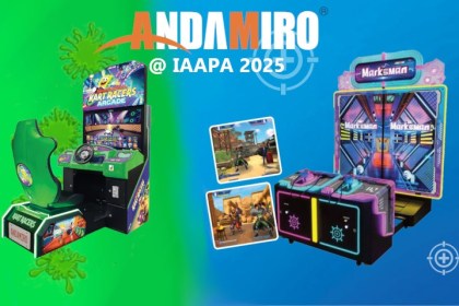 Arcade Heroes Novos jogos da Andamiro USA para IAAPA 2025: Nickelodeon Kart Racers Arcade, Marksman, More Arcade Heroes Novos jogos da Andamiro USA para IAAPA 2025: Nickelodeon Kart Racers Arcade, Marksman, More