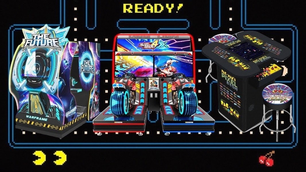 Prévia do Arcade Heroes Bandai Namco IAAPA 2025: Speed Rider 4DX; O Futuro; Minimundo; Pac-Man e mais Prévia do Arcade Heroes Bandai Namco IAAPA 2025: Speed Rider 4DX; O Futuro; Minimundo; Pac-Man e mais
