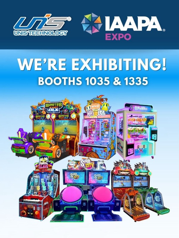 Arcade Heroes Novos jogos da UNIS para IAAPA 2025: Spin City; Pilotos de jato monstro; Mais Arcade Heroes Novos jogos da UNIS para IAAPA 2025: Spin City; Pilotos de jato monstro; Mais