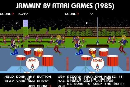 Protótipo de Arcade Heroes descoberto: JAMMIN da Atari Games Protótipo de Arcade Heroes descoberto: JAMMIN da Atari Games