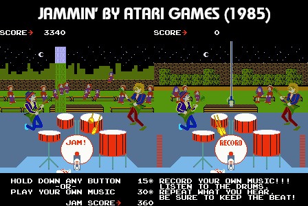 Protótipo de Arcade Heroes descoberto: JAMMIN da Atari Games Protótipo de Arcade Heroes descoberto: JAMMIN da Atari Games