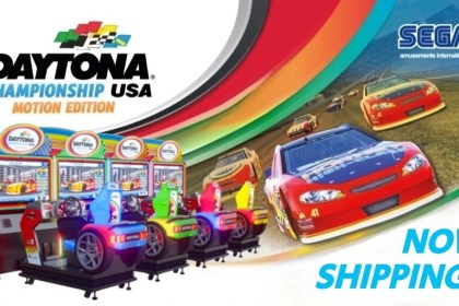 Arcade Heroes Sega Amusements envia Daytona Championship USA Motion Edition Arcade Heroes Sega Amusements envia Daytona Championship USA Motion Edition