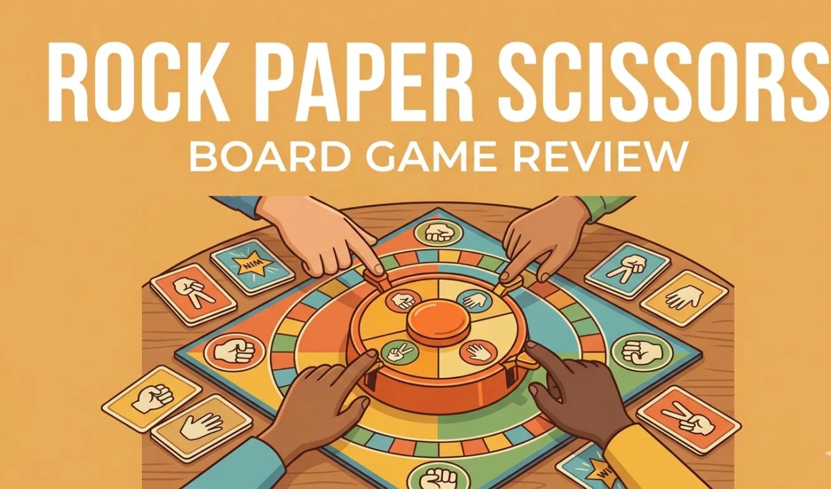 Crítica do jogo de tabuleiro Rock Paper Scissors Crítica do jogo de tabuleiro Rock Paper Scissors
