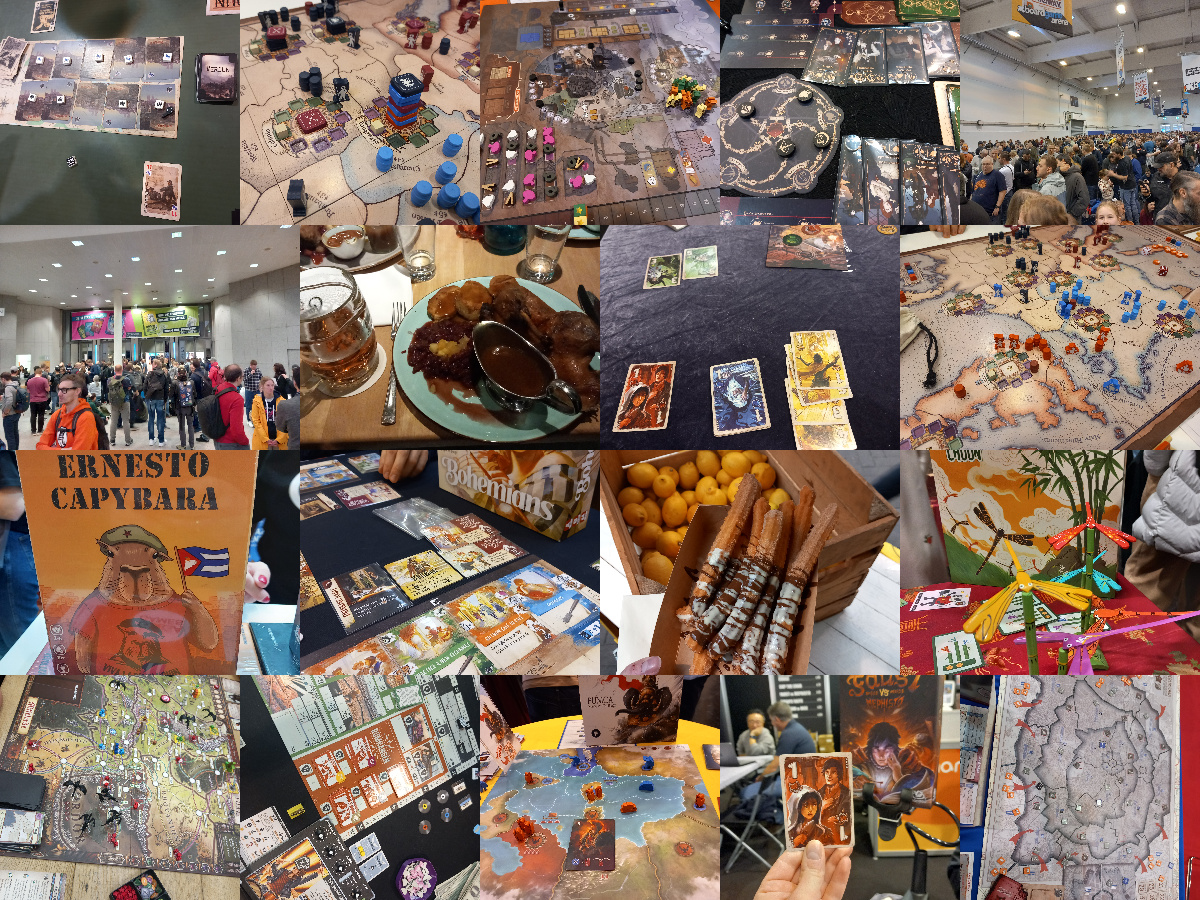 Recapitulação do SPIEL 2025 de Essen | Jogos de tabuleiro do Clio Recapitulação do SPIEL 2025 de Essen | Jogos de tabuleiro do Clio