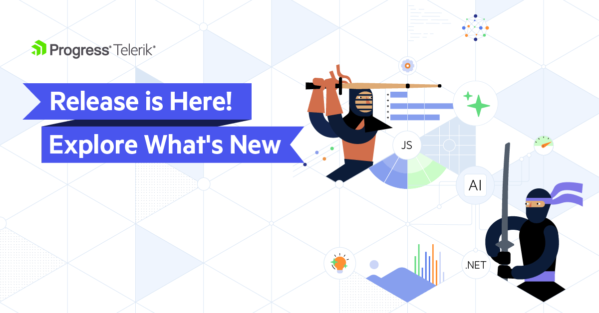 Telerik e Kendo UI versão 2026 do primeiro trimestre Telerik e Kendo UI versão 2026 do primeiro trimestre