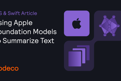 Usando modelos do Apple Foundation para resumir texto Usando modelos do Apple Foundation para resumir texto