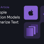 Usando modelos do Apple Foundation para resumir texto Usando modelos do Apple Foundation para resumir texto