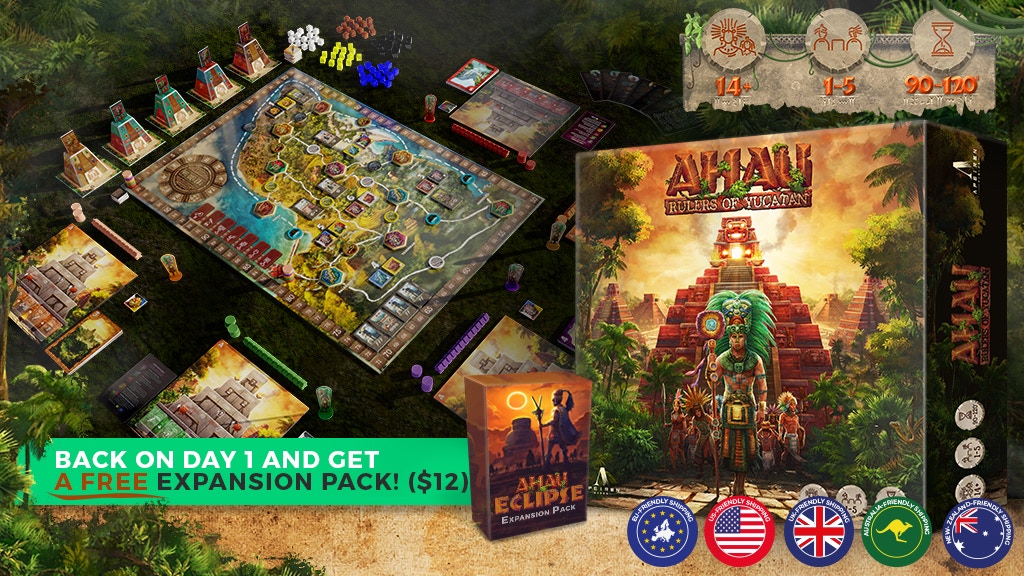Jogos GJJ: comunicado à imprensa – Ahau – Governantes de Yucatan by Aceon Games Jogos GJJ: comunicado à imprensa – Ahau – Governantes de Yucatan by Aceon Games