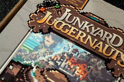 Visualização de Juggernauts de Junkyard – uma família de um quadro Visualização de Juggernauts de Junkyard – uma família de um quadro