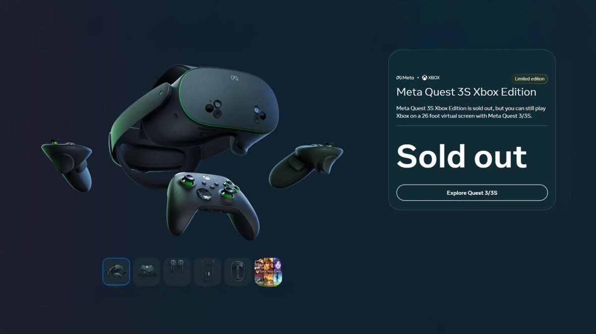 O Quest 3s Xbox Edition é vendido em apenas alguns dias da Meta, a disponibilidade permanece nos varejistas O Quest 3s Xbox Edition é vendido em apenas alguns dias da Meta, a disponibilidade permanece nos varejistas