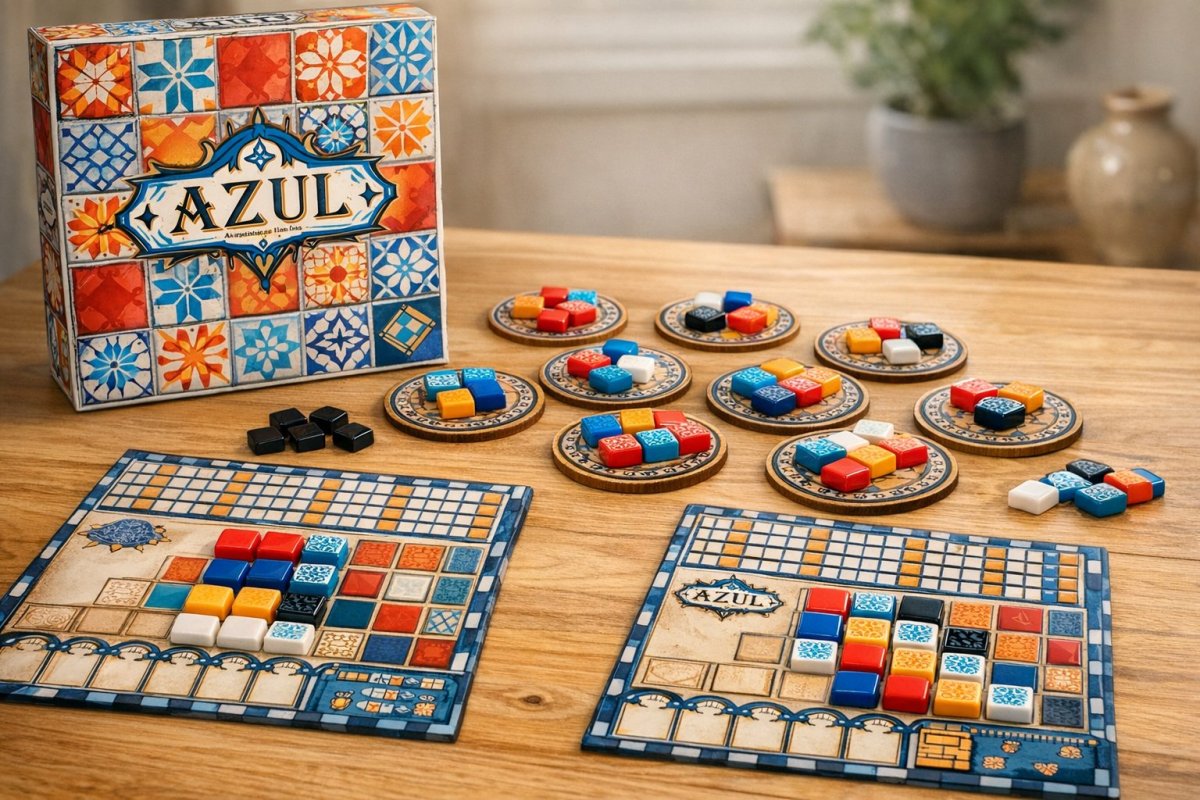 Revisão da Azul: lindo jogo de estratégia para todas as idades explorado Revisão da Azul: lindo jogo de estratégia para todas as idades explorado