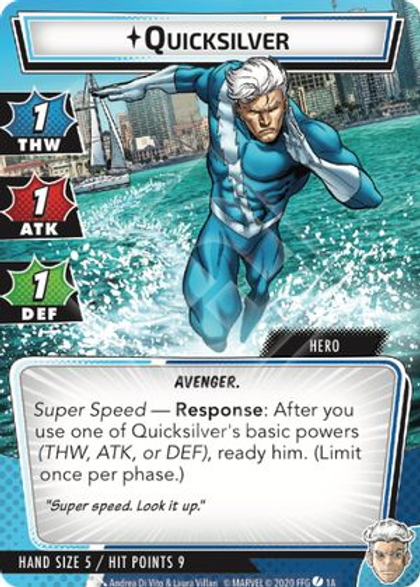 Marvel Champions – Quicksilver Marvel Champions – Quicksilver