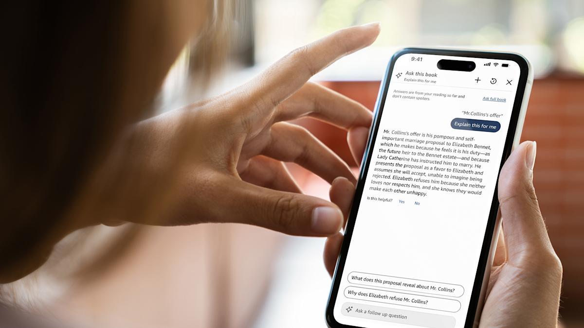 Kindle’s in-book AI assistant can answer all your questions without spoilers Kindle’s in-book AI assistant can answer all your questions without spoilers