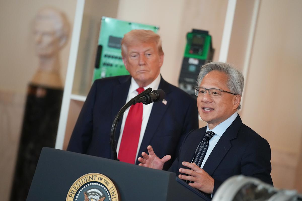NVIDIA can now sell its high-end AI chips to ‘approved customers in China,’ Trump says NVIDIA can now sell its high-end AI chips to ‘approved customers in China,’ Trump says