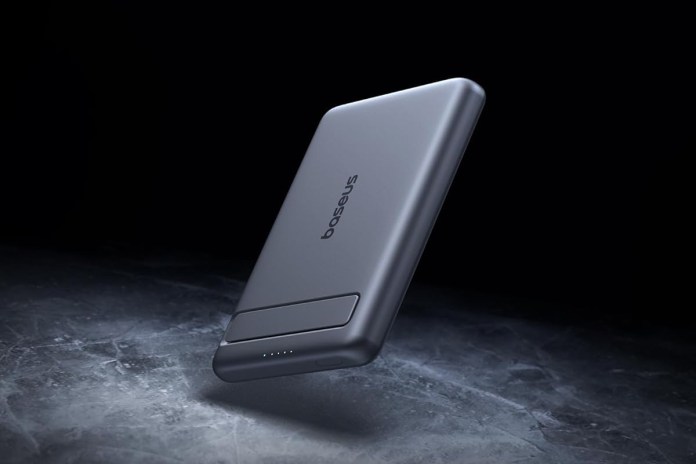 This Baseus magnetic power bank is on sale for only  This Baseus magnetic power bank is on sale for only