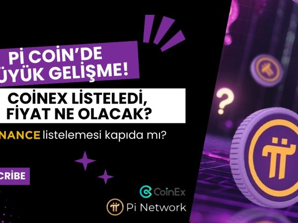 PI COIN’DE BÜYÜK GELİŞME! – BINANCE LİSTELEMESİ KAPIDA MI? PI COIN’DE BÜYÜK GELİŞME! – BINANCE LİSTELEMESİ KAPIDA MI?