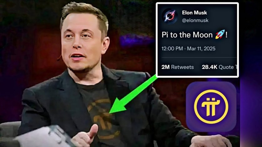 Pi Network New Update: Elon Musk Just Post Pi Coin Logo On Twitter (X) Pi Network New Update: Elon Musk Just Post Pi Coin Logo On Twitter (X)