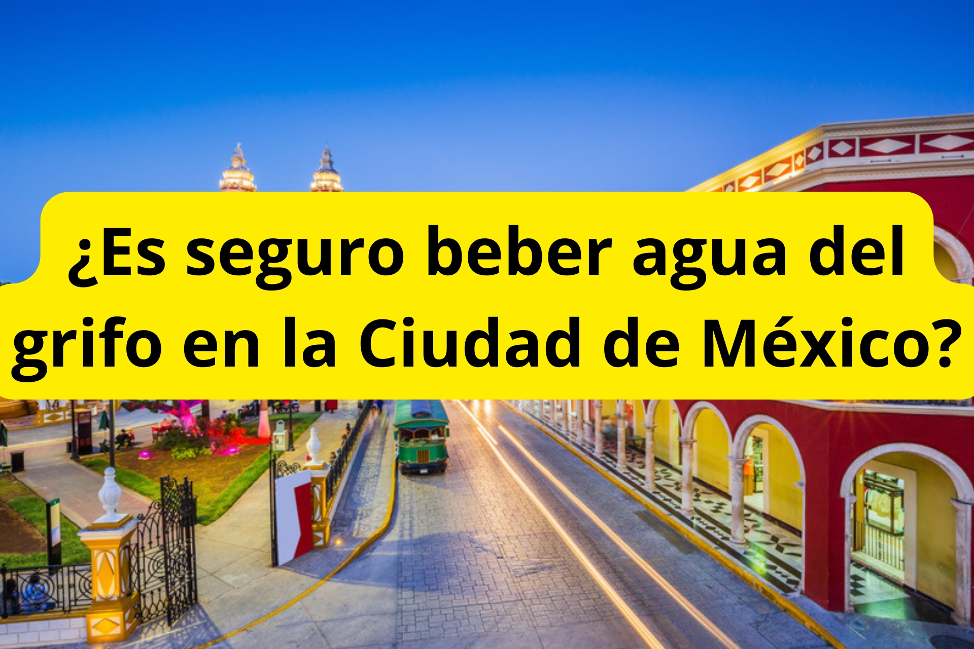 ¿Es seguro beber agua del grifo en la Ciudad de México? ¿Es seguro beber agua del grifo en la Ciudad de México?