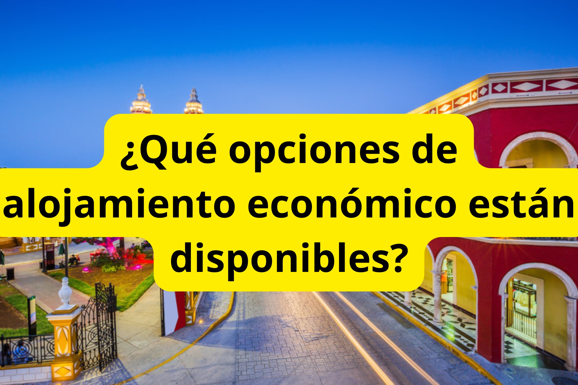 ¿Qué opciones de alojamiento económico están disponibles? ¿Qué opciones de alojamiento económico están disponibles?